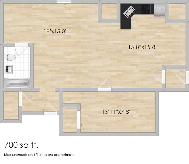 Floorplan - 501 N. Lombard Ave.