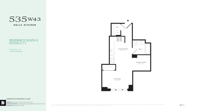 Floorplan - 535 W 43rd Street