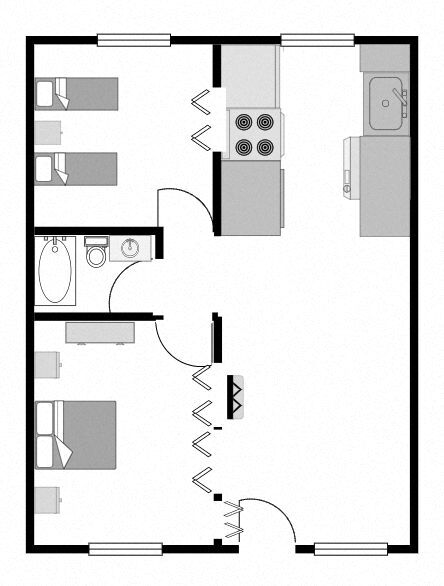 Floorplan - Kentwood Apartments