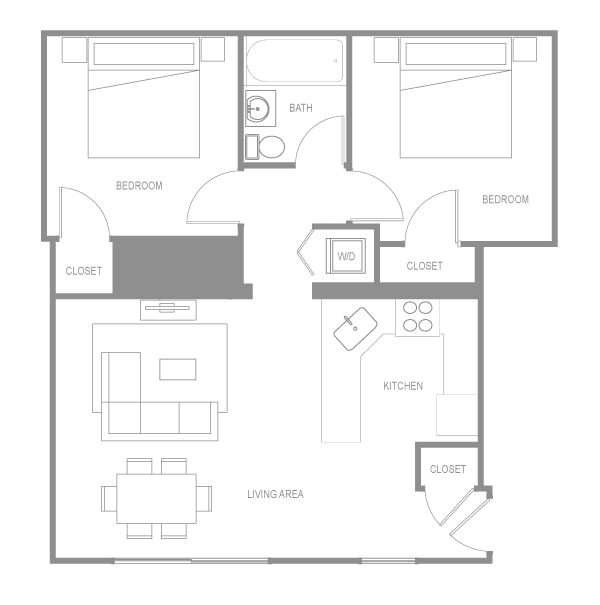 Floorplan - Liberties Walk and Townhomes