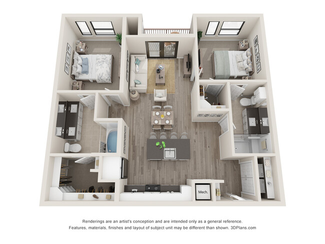 Floorplan - Durham Heights