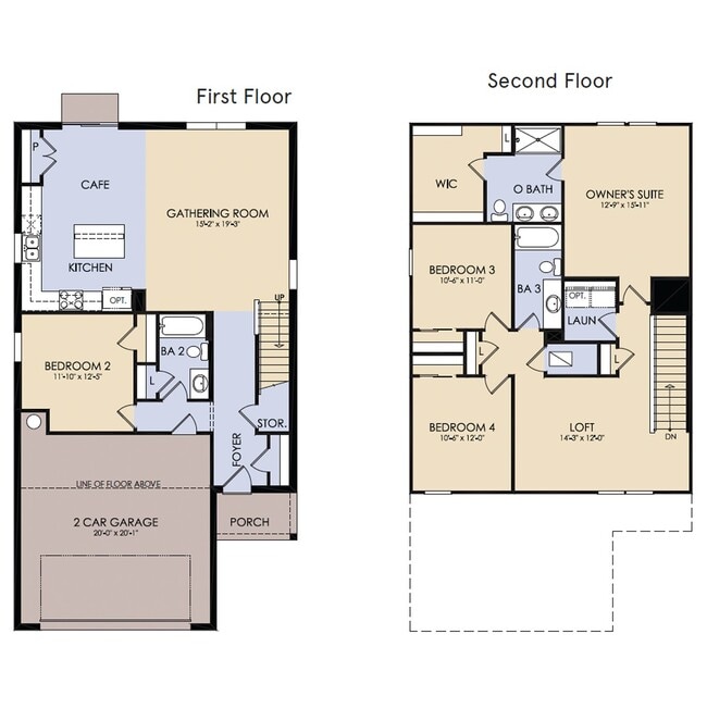 McNair Floor Plan - Caldera