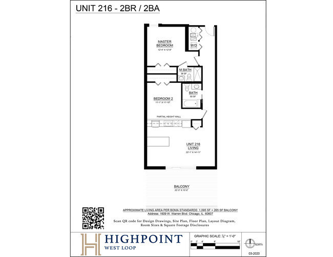 Floorplan - HIGHPOINT West Loop