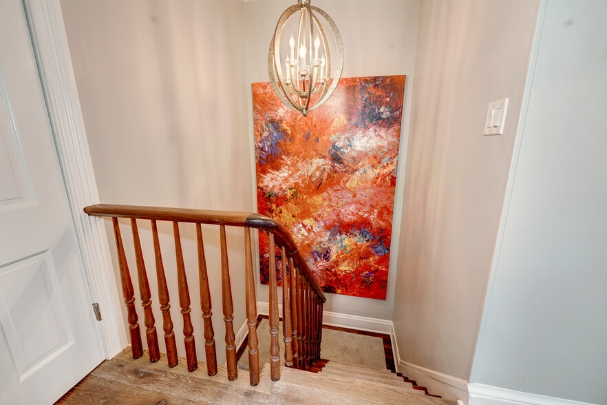 Wide staircase between 1st and 2nd Floors - 1237 29th St NW