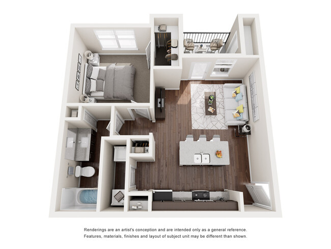 Floorplan - Pebble Brook Apartments