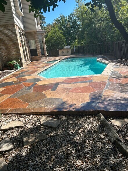backyard pool - 15603 Rose Cres