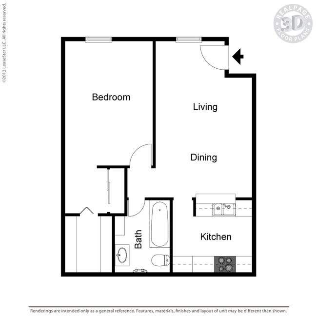 Floorplan - Villa Marina Apartments