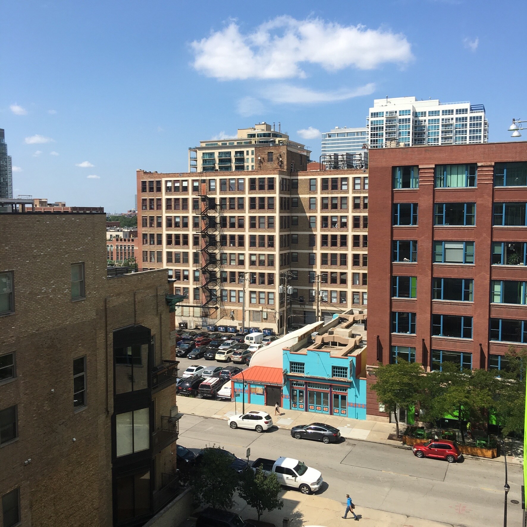 Balcony view - 630 N Franklin St