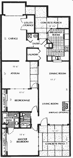 2BR/2BA - The Atrium and Cottages at Lutheran Village