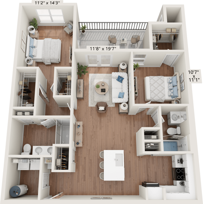 Floorplan - The One at Millington