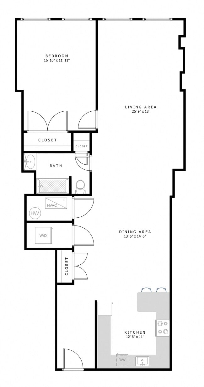Floorplan - The Lofts at 2nd and LOMA