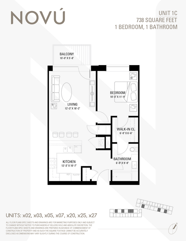 Floorplan - Novu Apartments