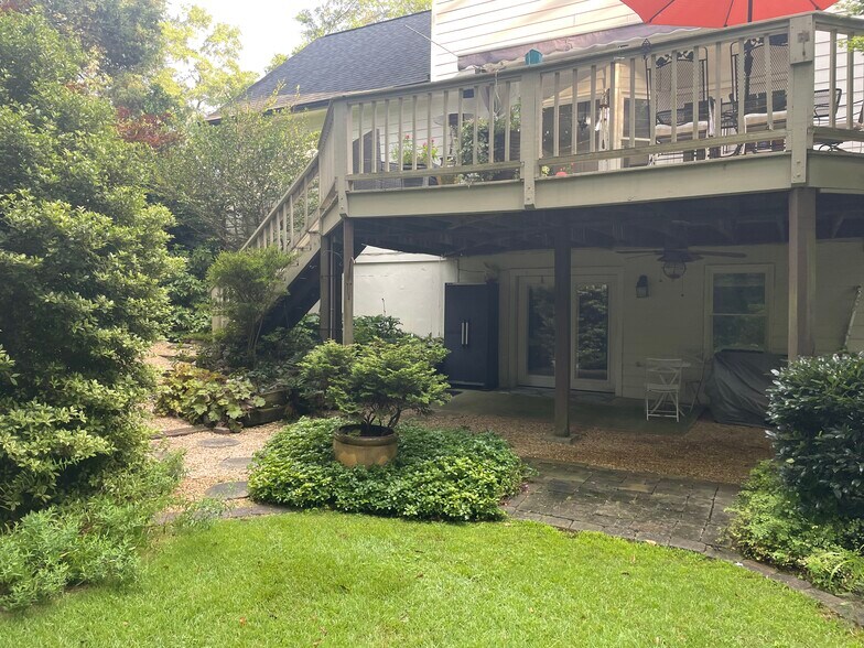 Entrance for Basement Apt & its patio - 3337 Briarwood Ct