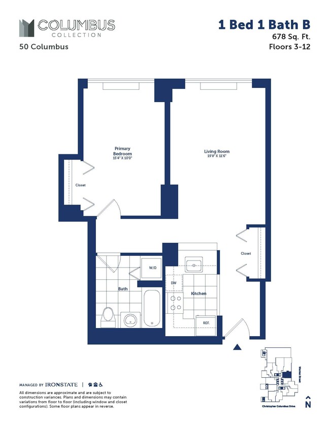 Floorplan - 50 Columbus