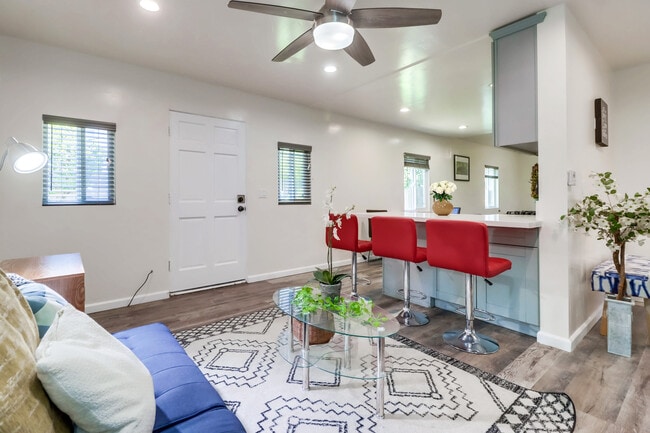 For movie nights w/ family & friends, a quick snack break is just steps away - 1738 Dahlia Ave