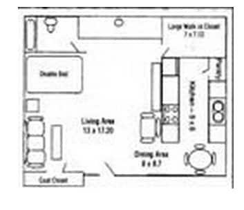 Studio - Timbers Apartments