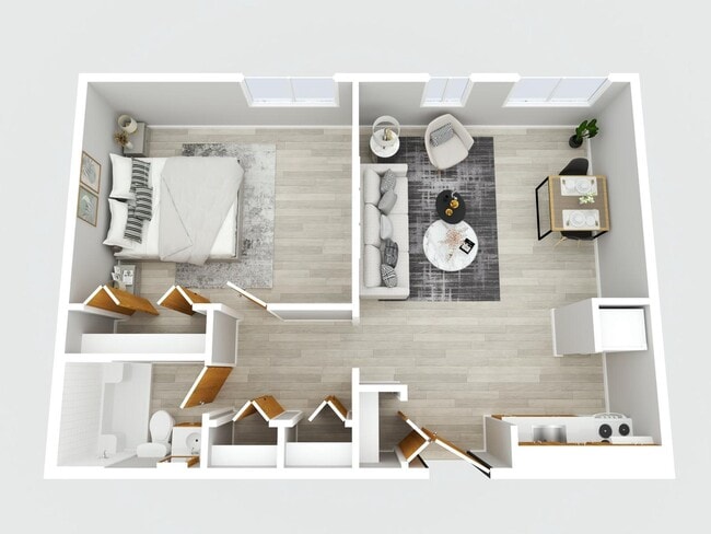 1 Bedroom Apartment - Pleasantwood Apartments & Townhomes