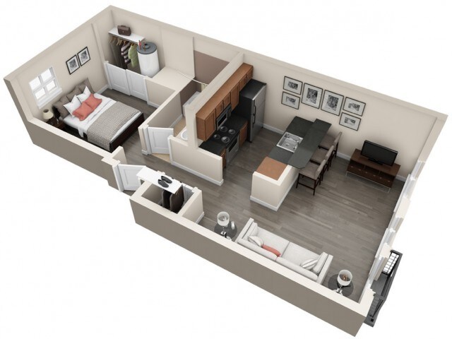 Floorplan - Post Alley Court