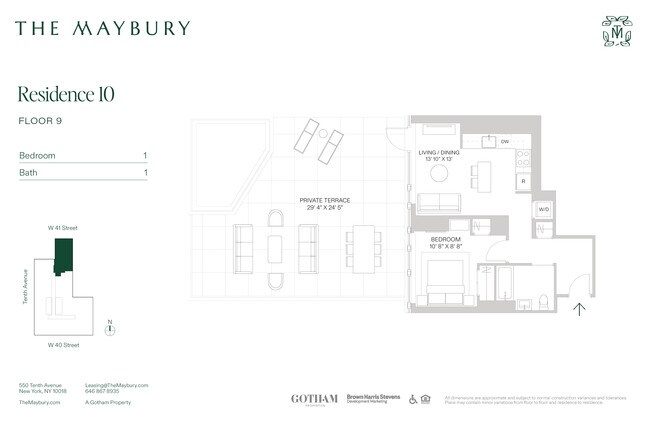 Floorplan - The Maybury