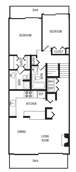 2BR/2BA - Majestic Bay