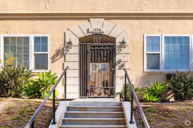 Front Entrance Viewpoint with Gated Entry - 1238 S Beverly Glen Blvd