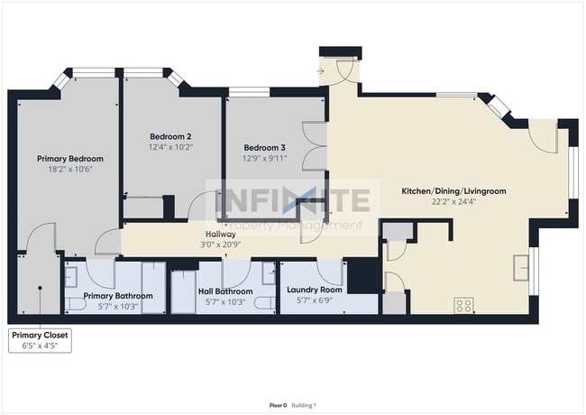 Building Photo - Bright & Spacious 3-Bedroom Apartment