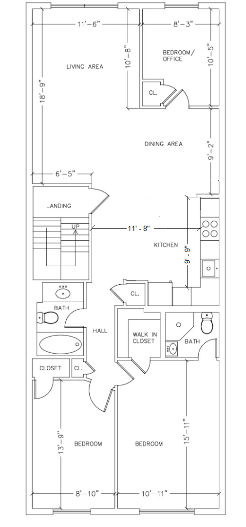 Floor Plan - 6961 Alderton St