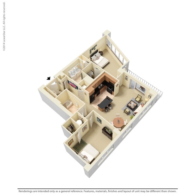 Floorplan - 2001 Clarendon Blvd