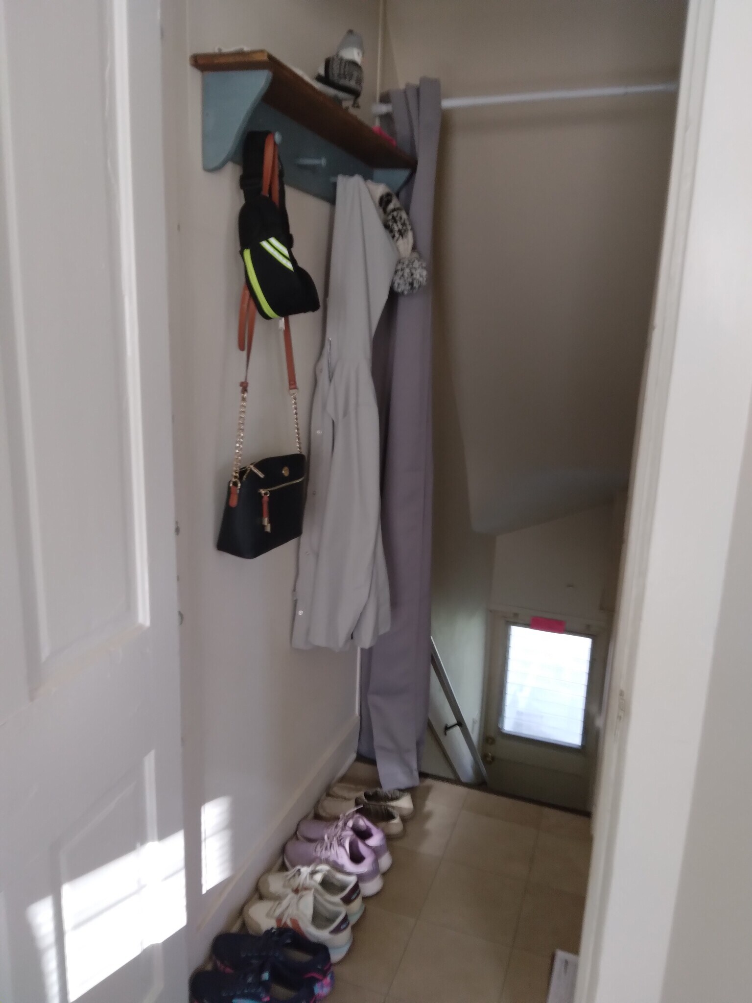 Stairs leaving the apartment - 35 Manor Ave