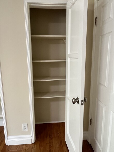 LINEN CLOSET W/ SHELVES - 10949 Massachusetts Ave