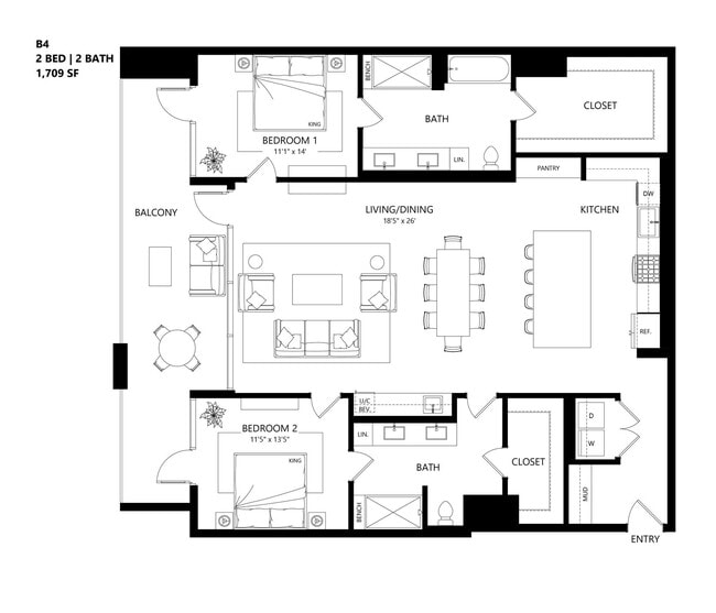 Floorplan - Bosque Residences