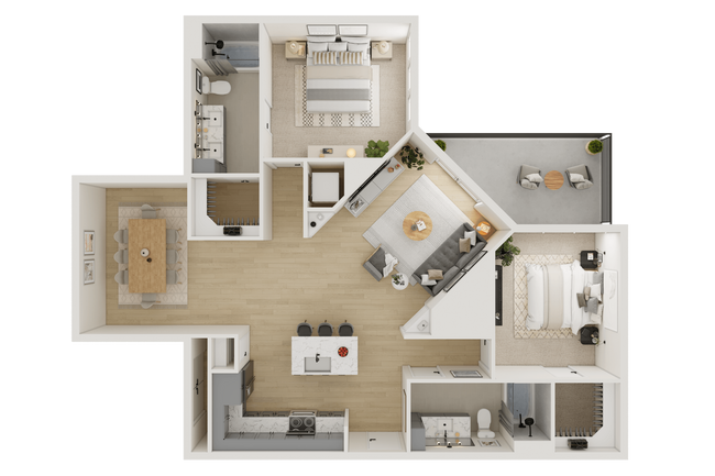 Floorplan - Eastpoint Apartments