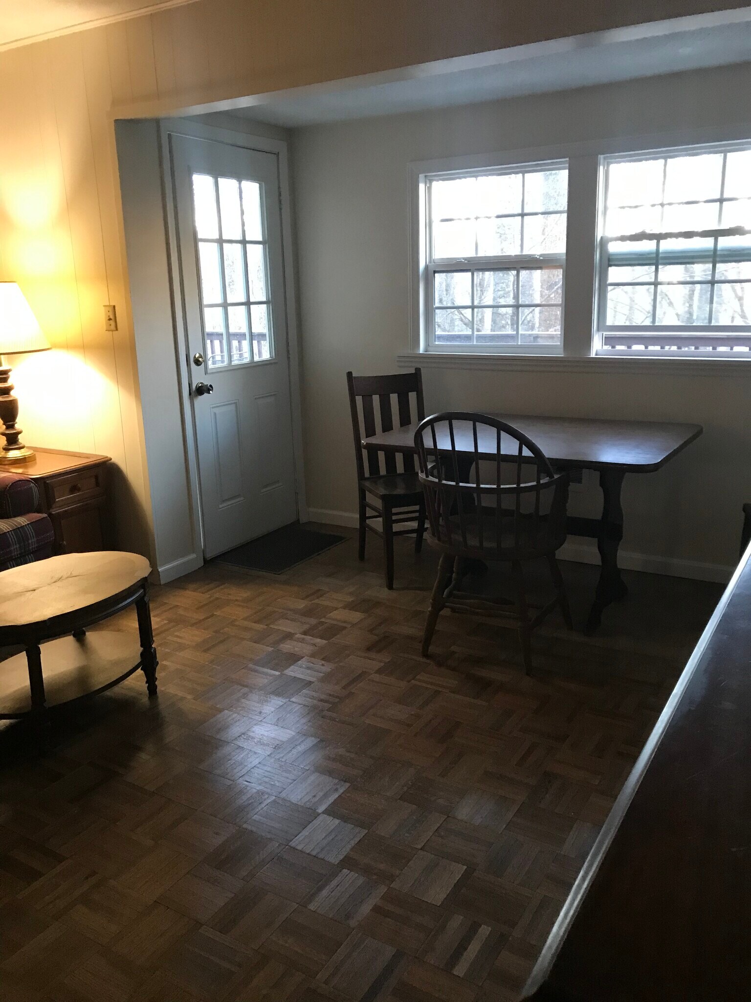 Dining area and door to large back deck - 172 Cross Park Dr