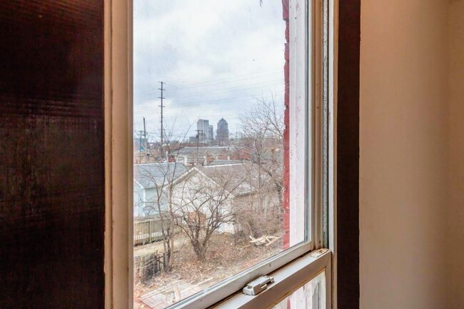 City view from 2nd floor stairwell - 274 S Skidmore St