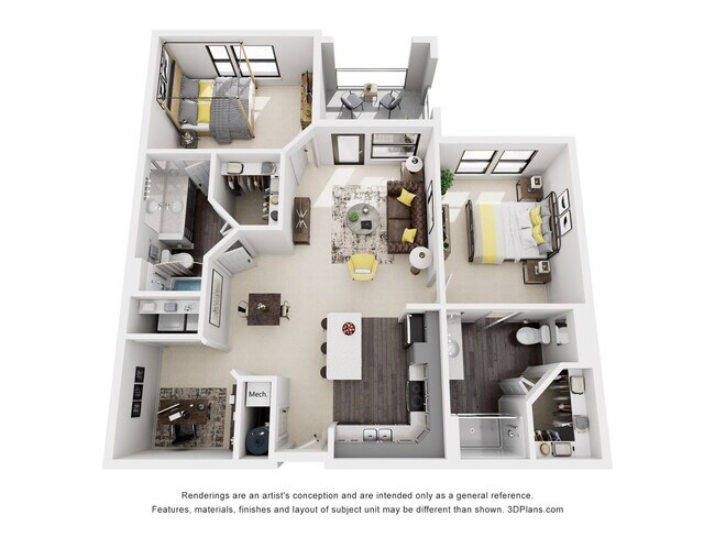 Floorplan - Evergreen Westside