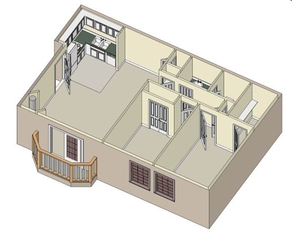 2BR/1BA - Summit Shawnee