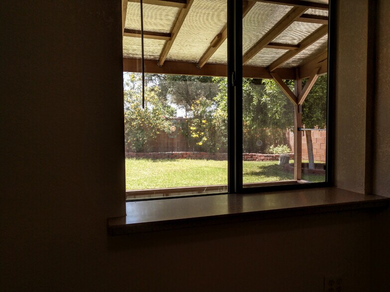 View out Dining Window - 1806 S Roberts Rd