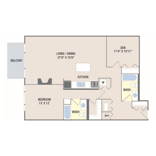 Floorplan - 2010 W Pierce Apartments