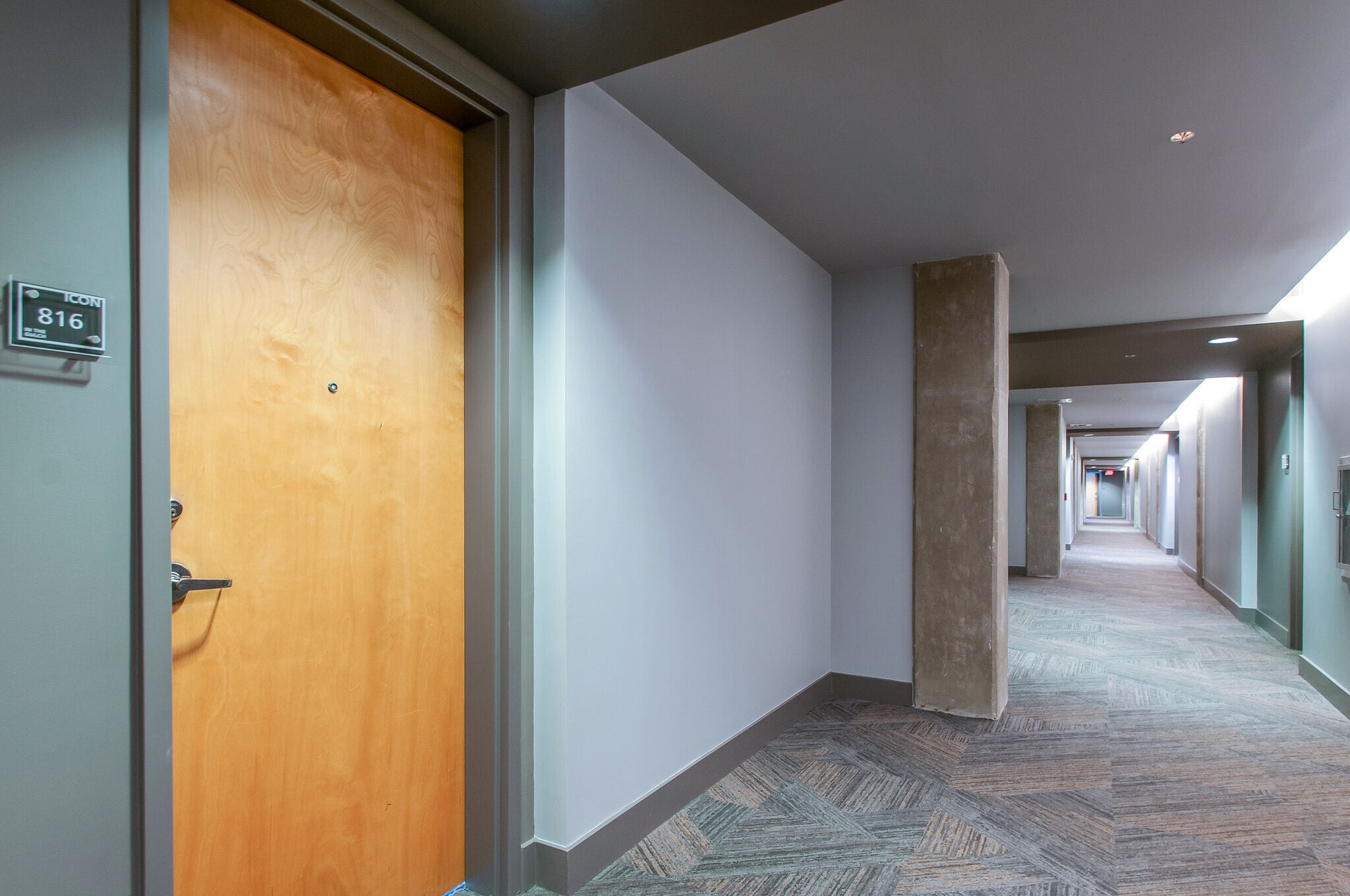 Condo 816 Entrance door - 600 12th Ave S