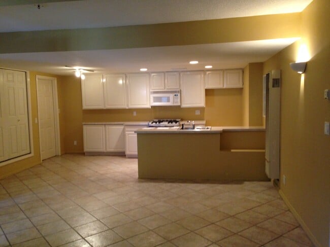 1st Floor LR & Kitchen - 1815 N Beverly Glen Blvd