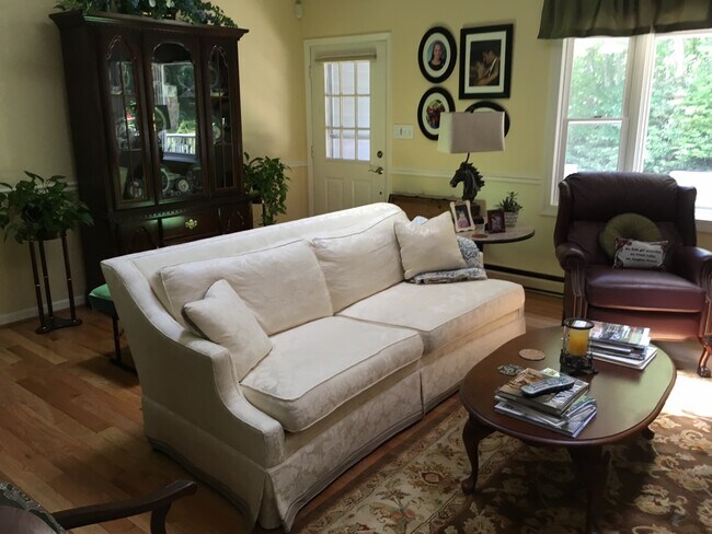 Great room with stone fireplace - 283 Tanglewood Dr