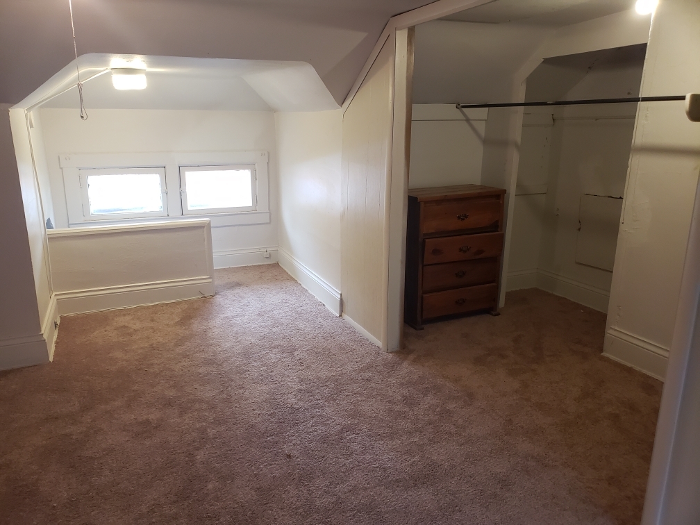 Bedroom is Private Upper Level - 1542 Quarrier St