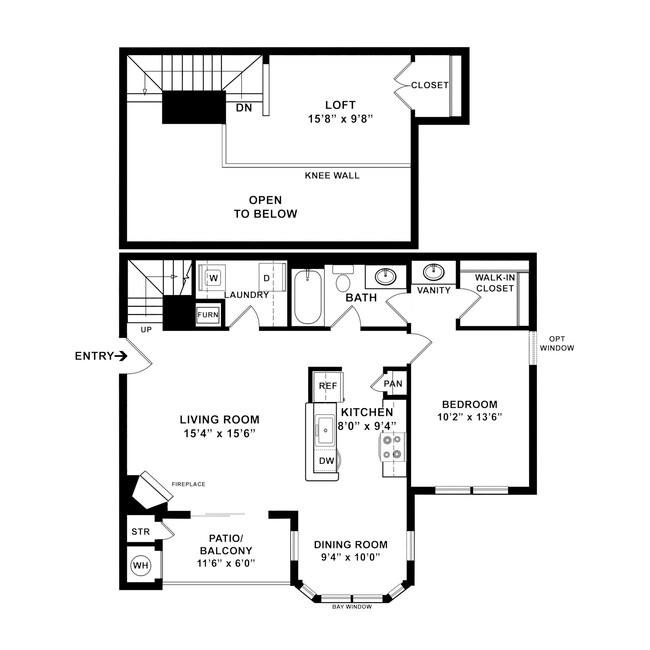 Floorplan - The Elms at Montjoy