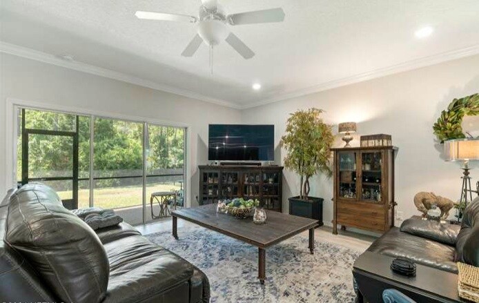 Living room - facing patio/preserve - 2574 Las Calinas Blvd