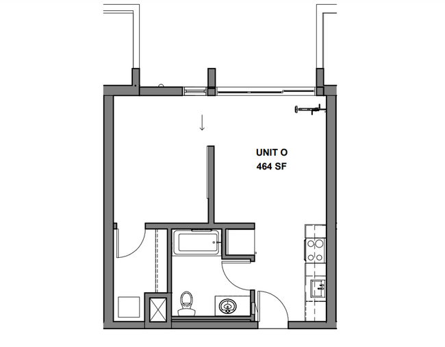 Floorplan - Rose City Flats: New Apartments near the I...