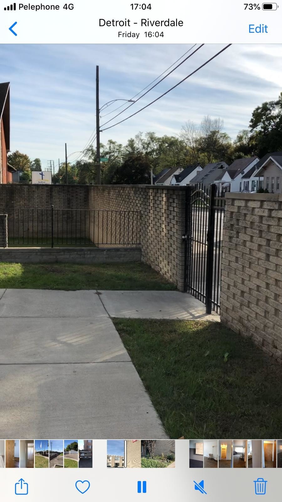 Pedesetrian Key Entry/Exit Gate - 16810 Lahser Rd