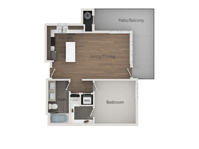 Floorplan - Lofts at 7800 Apartments