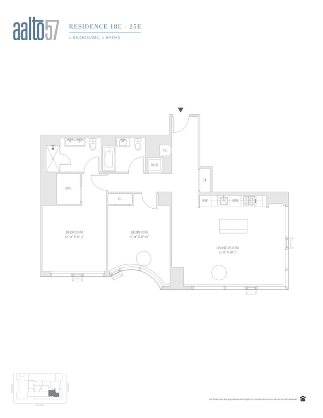 Floorplan - Aalto57