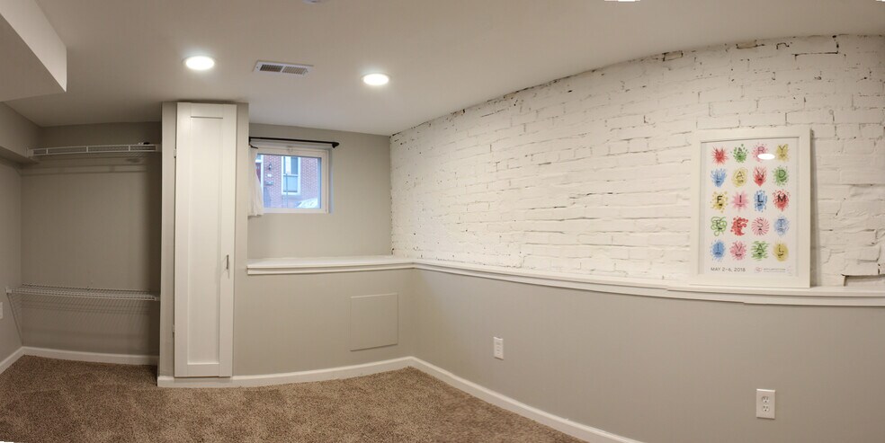 Basement Bedroom w/ attached bath - 416 E Gittings St.