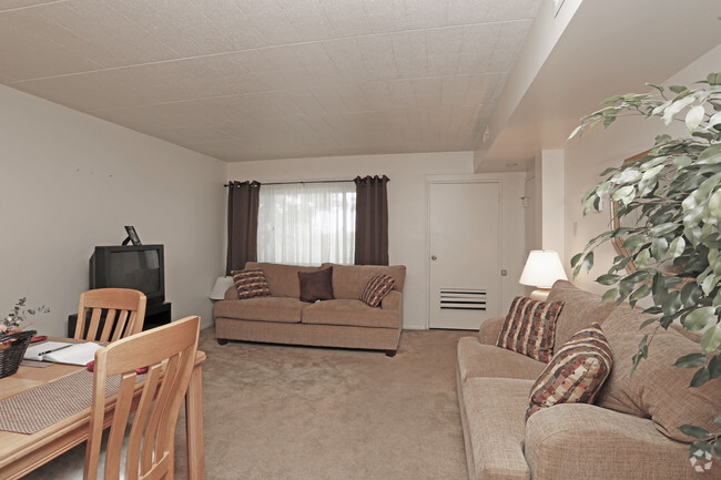 1BR - Living Room - Brinton Manor